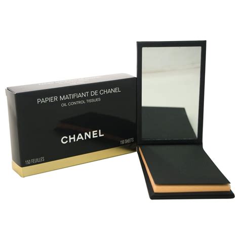 chanel papier matifiant|PAPIER MATIFIANT DE CHANEL.